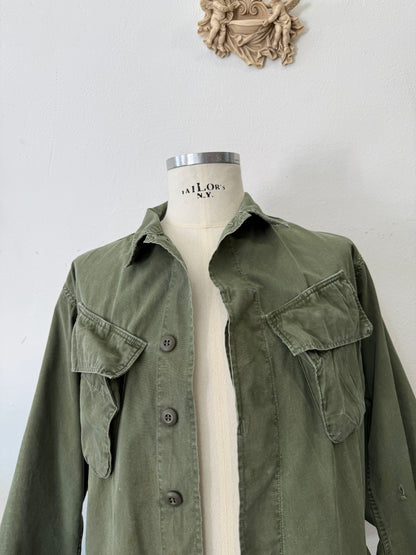 Vintage 60’s Jungle Jacket Popeline Us Army “M/L”