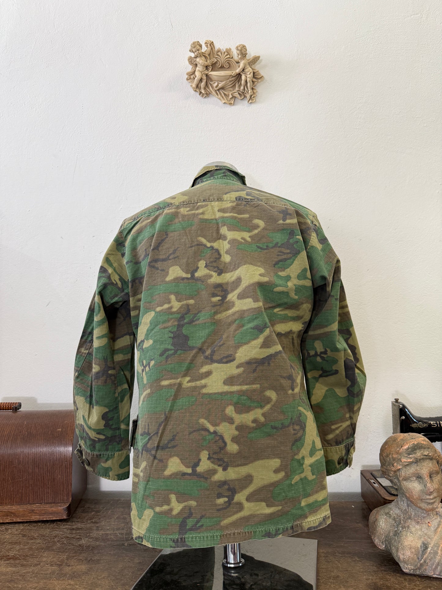 Vintage 60’s Ripstop Jungle Jacket ERDL Us Army “S/M”