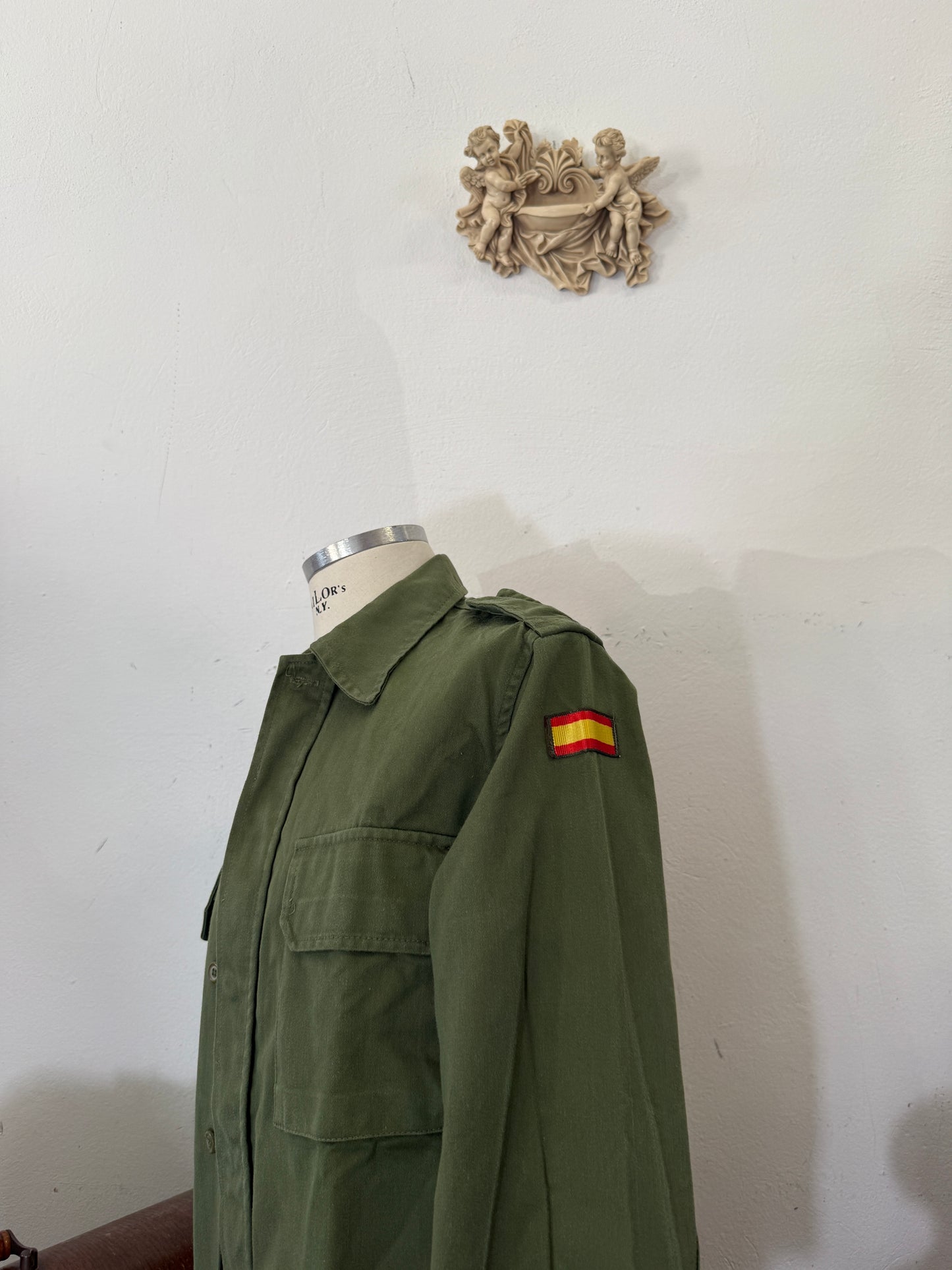 Vintage Spanish Army Shirt “L”