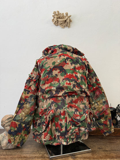 Vintage Swiss Army Camo Jacket M70 “L/XL”
