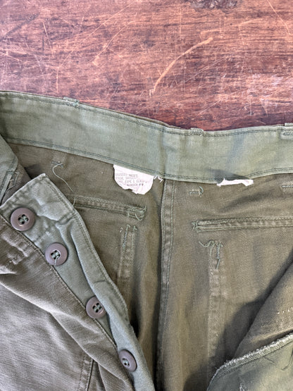Vintage Fatigue Pants Us Army “W27”