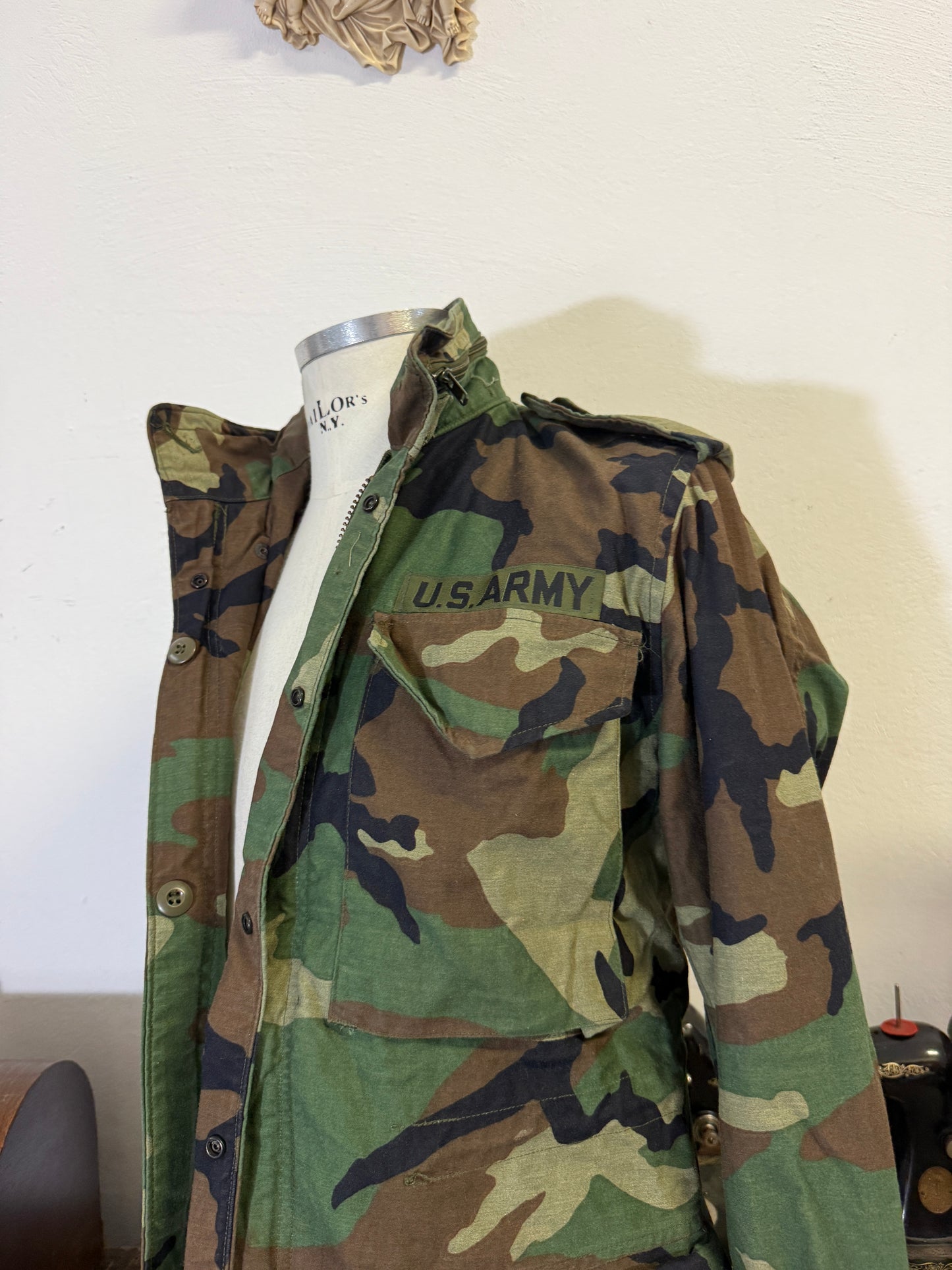Vintage Woodland Field Jacket M65 Us Army “XS”