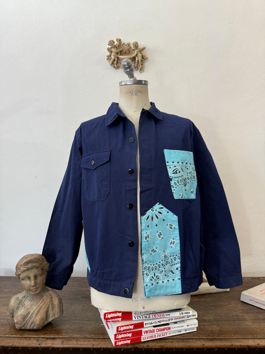 Vintage 90’s Bandana Workwear Jacket “L”