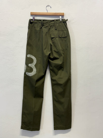 Vintage British Fatigue Army Pants “W31”