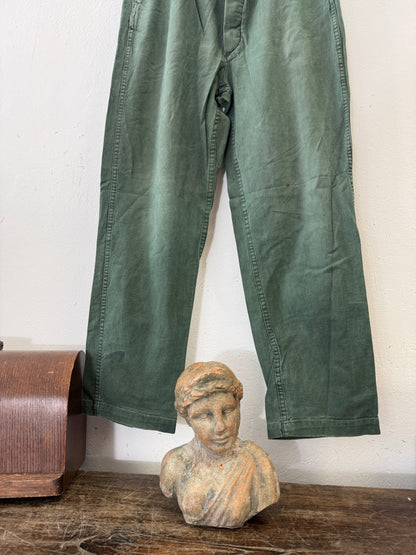 Vintage Swedish Army Fatigue Pants “W32”