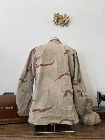 Vintage BDU Camo Jacket Ripstop US Army – L