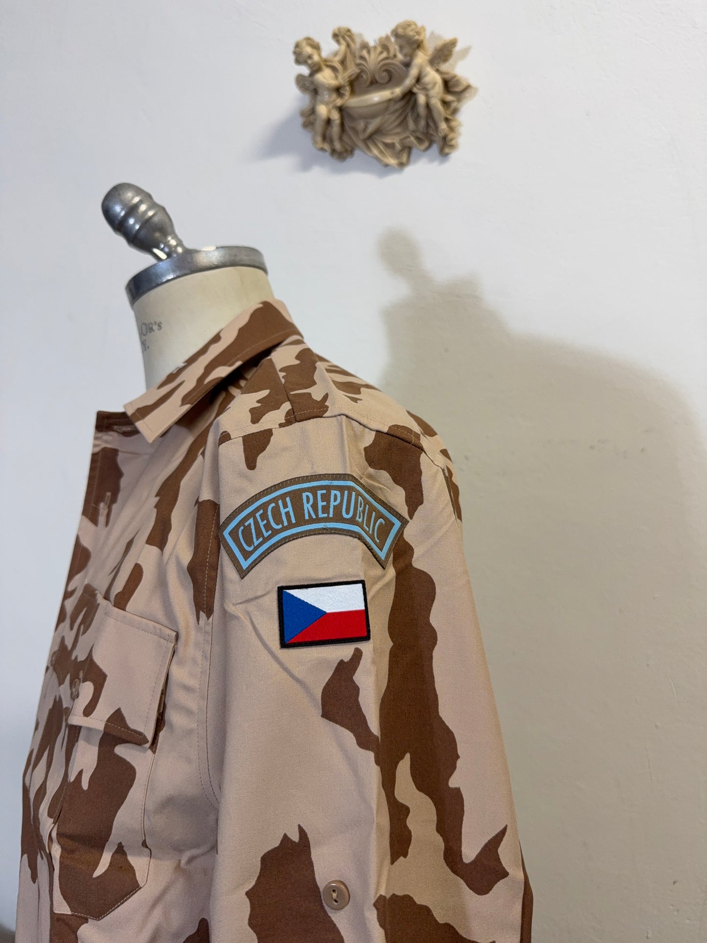 Deadstock Czech Republic Army Shirt - S, M