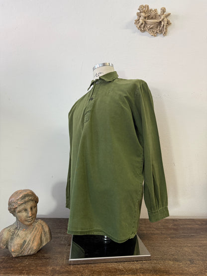 Vintage 80’s Swedish Army Shirt “L”