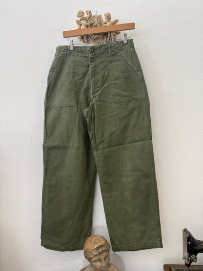 Vintage Og 107 Us Army Fatigue Pants “W31”