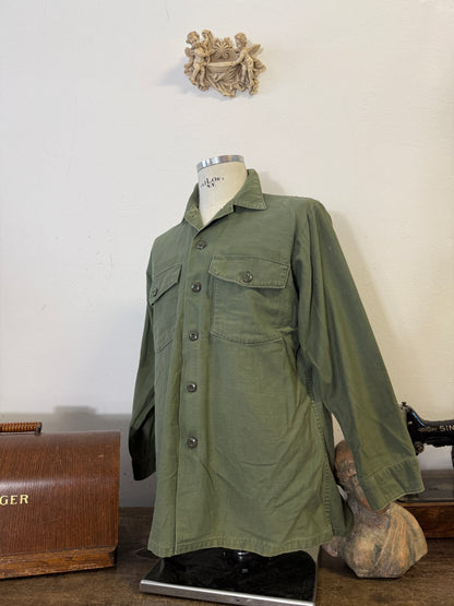 Vintage Og 107 Us Army Shirt “M/L”