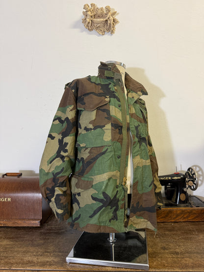 Vintage Woodland Field Jacket M65 Us Army “S”