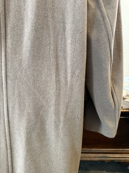 Khaki Wool Coat “L/XL”