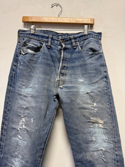 Vintage 70’s Selvedge Levi’s 501 Made in Usa “W32 L30”