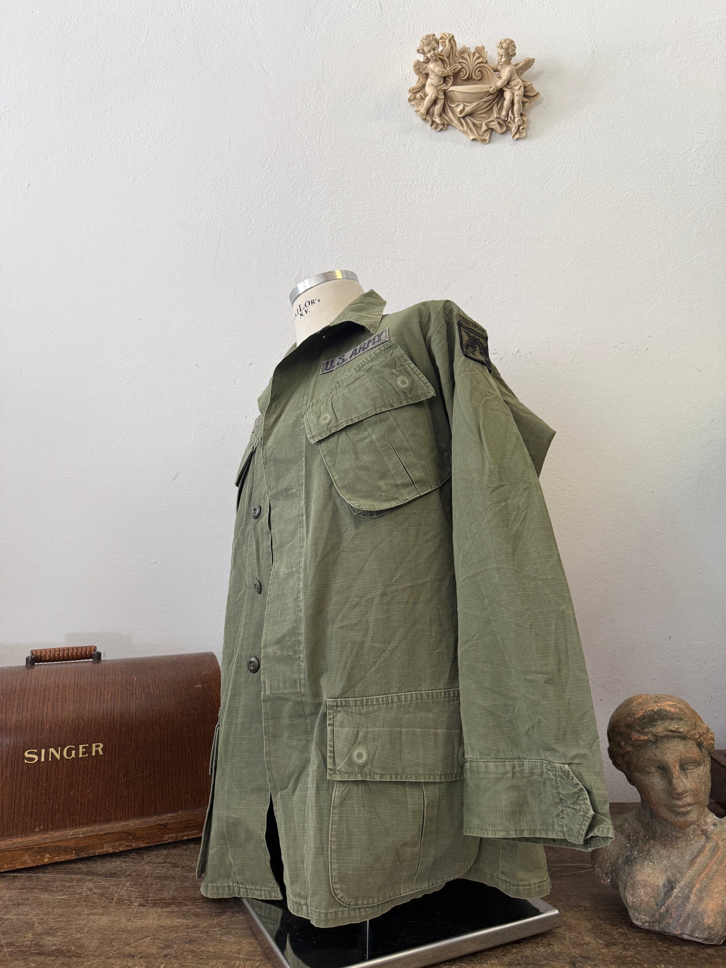Vintage 60’s Jungle Jacket Us Army “M/L”