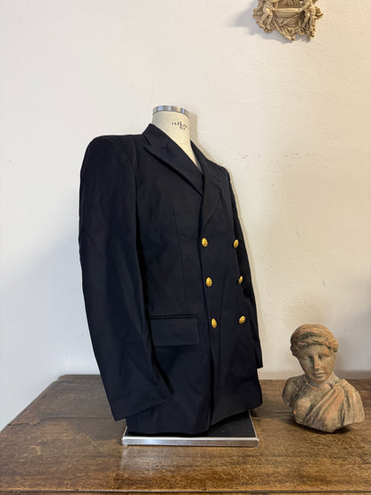 Vintage 00’s Italian Navy Double Breasted Jacket “L/XL”