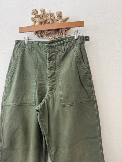 Vintage Og 107 Us Army Fatigue Pants “W31”