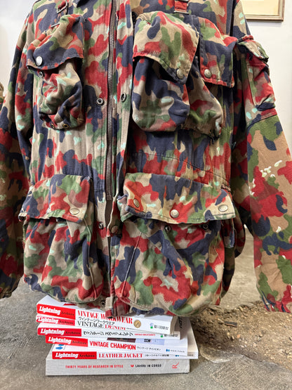 Vintage Swiss Army Camo Jacket M70 “XL”