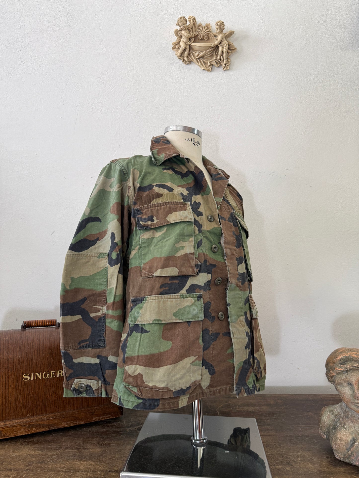Vintage Woodland Us Army Jacket “S”