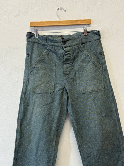Vintage 80’s Swiss Army Pants “W35”