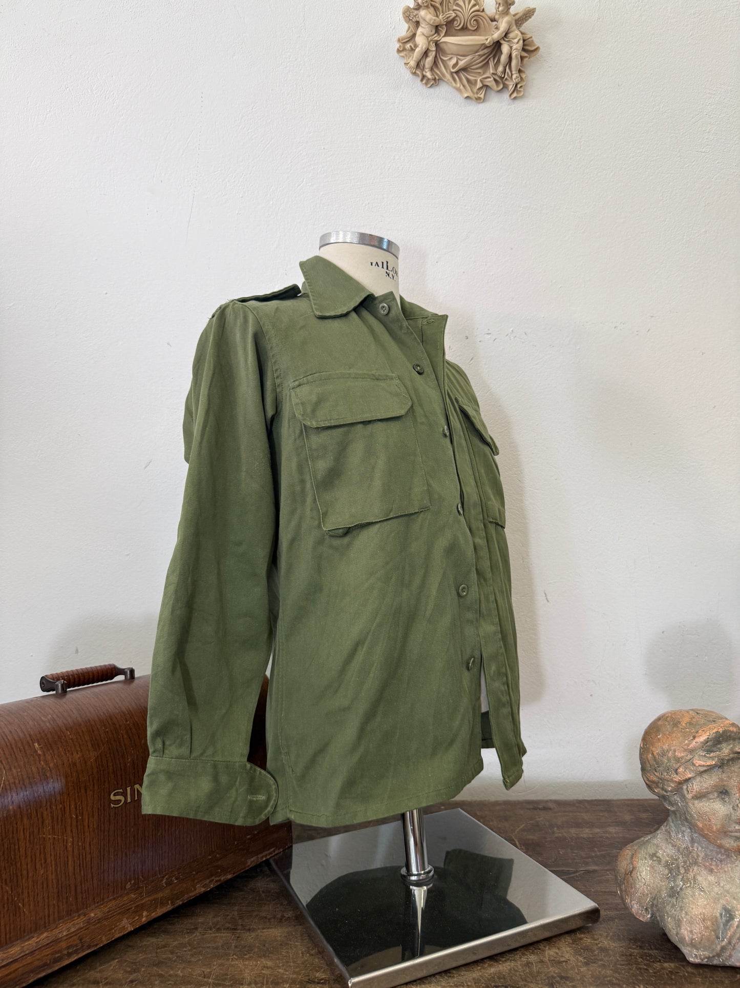 Vintage Spanish Army Shirt “S”