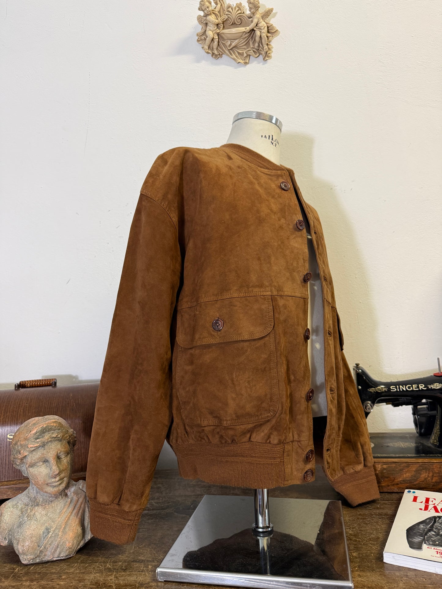 Vintage Suede Jacket “L/XL”