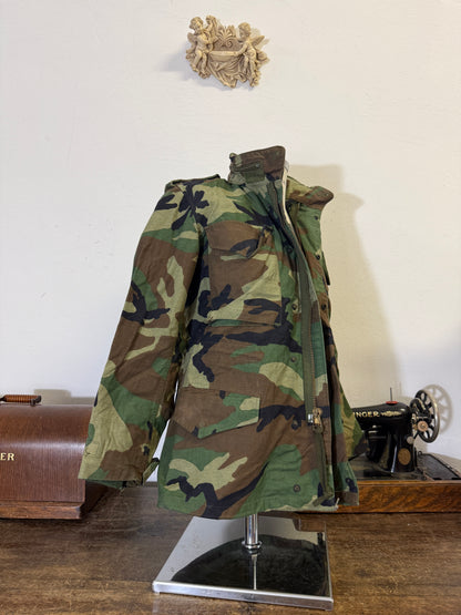 Vintage Woodland Field Jacket M65 Us Army “XS”