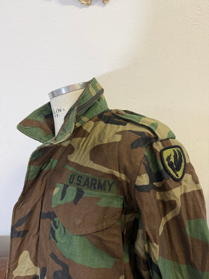 Vintage Woodland Field Jacket M65 Us Army “S”