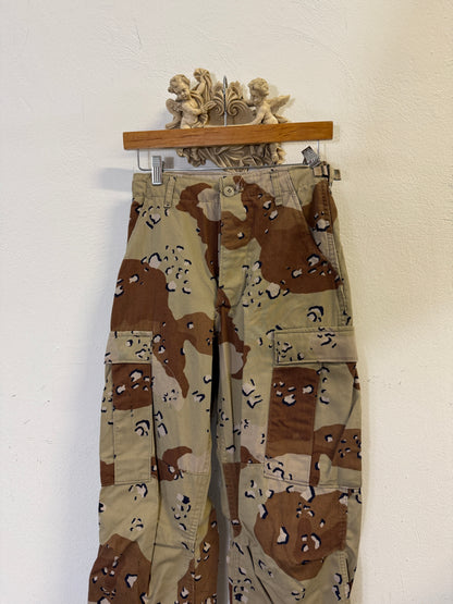 Vintage Desert Chocolate Cargo Pants Us Army “W24”