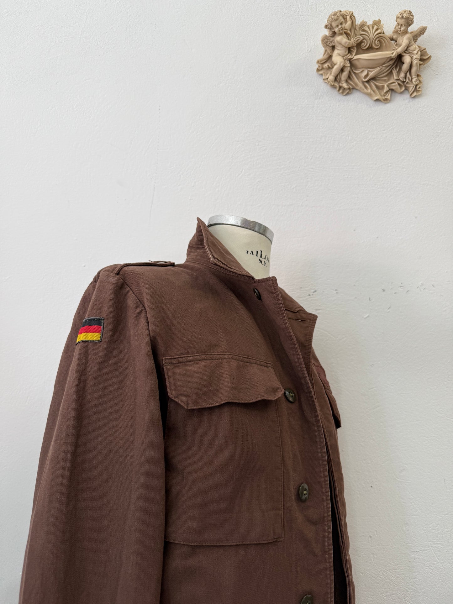 Vintage Moleskin German Army Jacket “M/L”