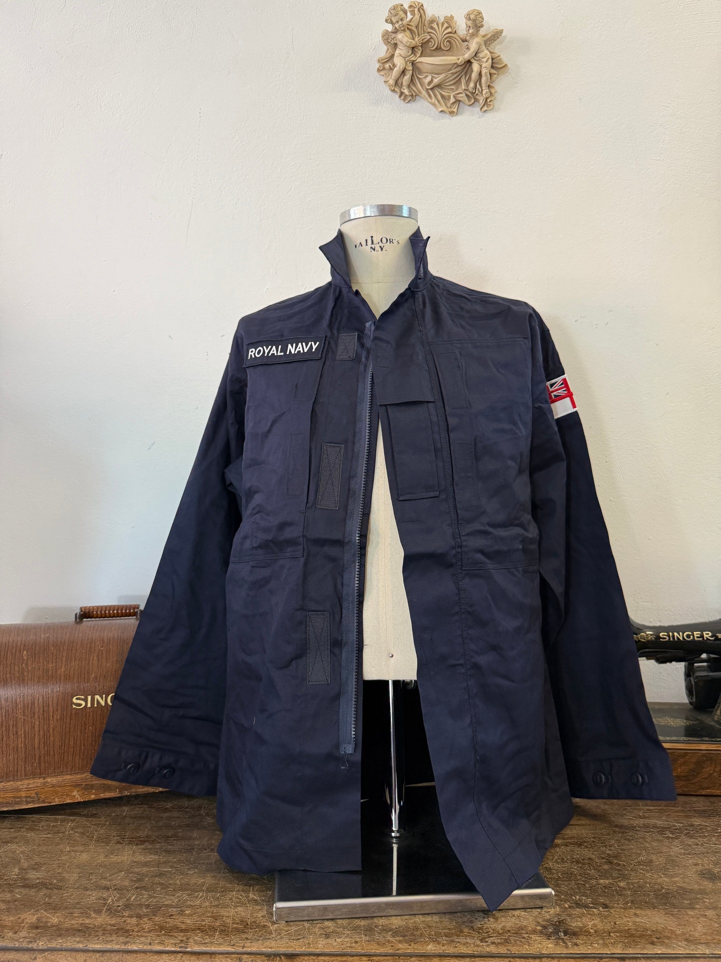 Vintage British Royal Navy Jacket “L/XL”