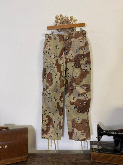 Vintage Desert Chocolate Cargo Pants Us Army “W30”
