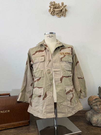 Vintage BDU Camo Jacket Ripstop US Army “S”