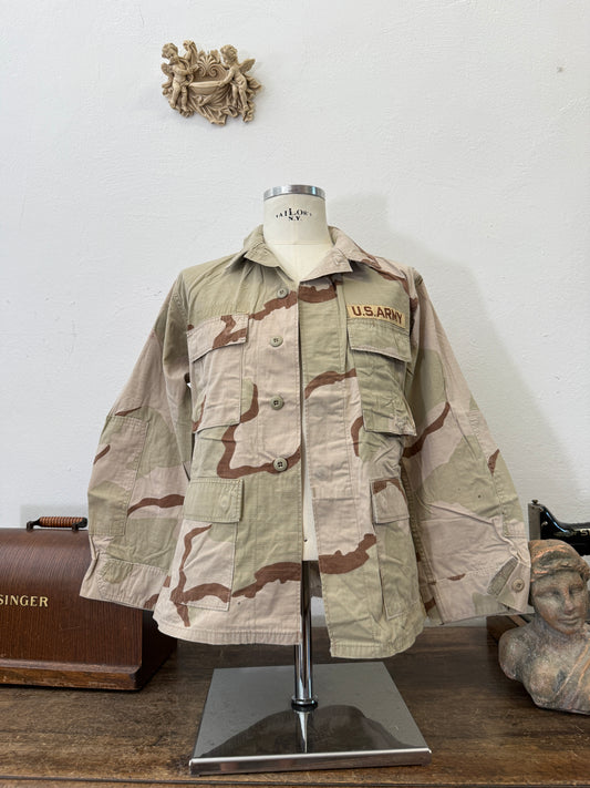 Vintage BDU Camo Jacket Ripstop US Army “M”