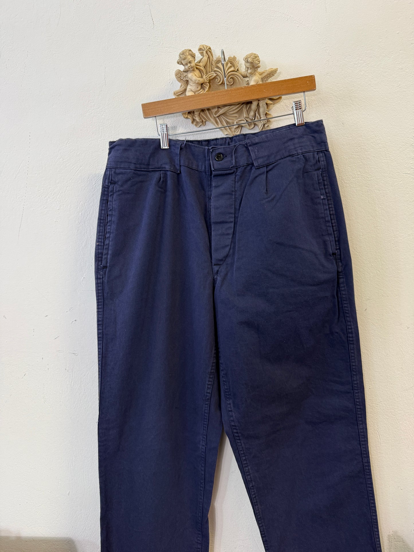 Vintage 80’s Italian Navy Pants “W35”
