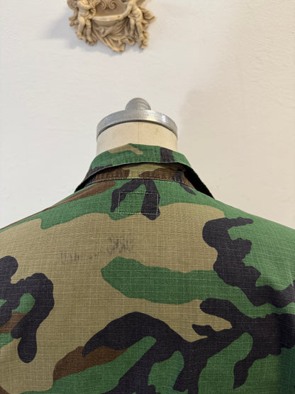 Vintage Woodland Jacket Rip StopUs Army “L”
