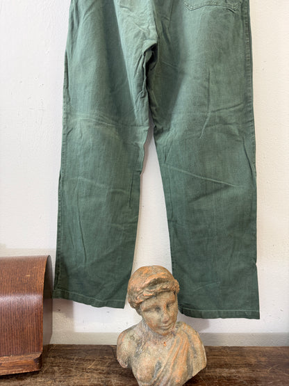 Vintage Swedish Army Fatigue Pants “W35”