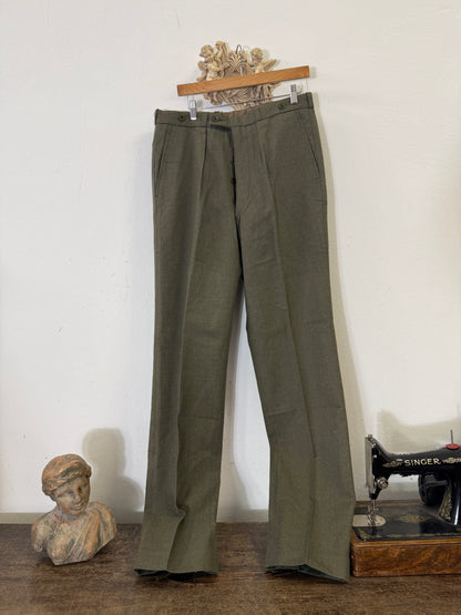 Vintage 70’s Belgian Army Wool Pants “W34”