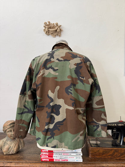 Vintage Woodland Jacket Us Army “M”