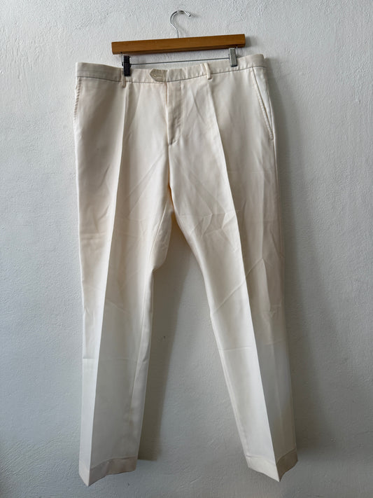 Cream-Colored Trousers “W38”
