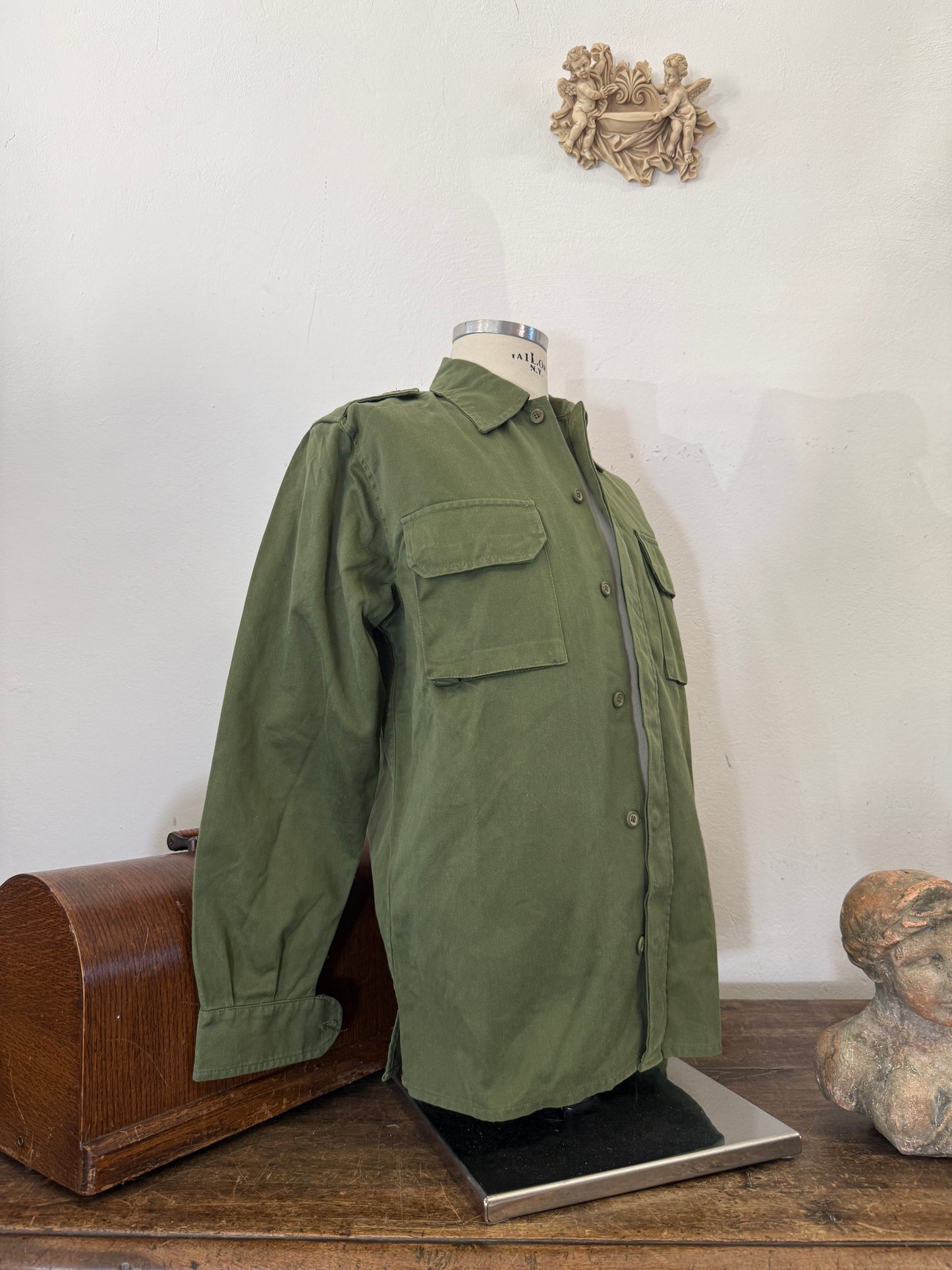 Vintage Spanish Army Shirt “L”