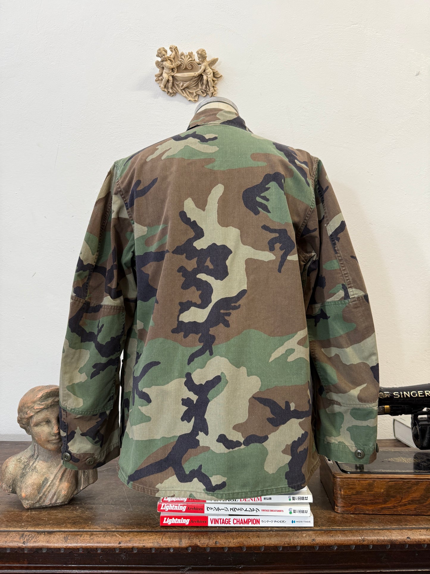 Vintage Woodland Jacket Us Army “L”