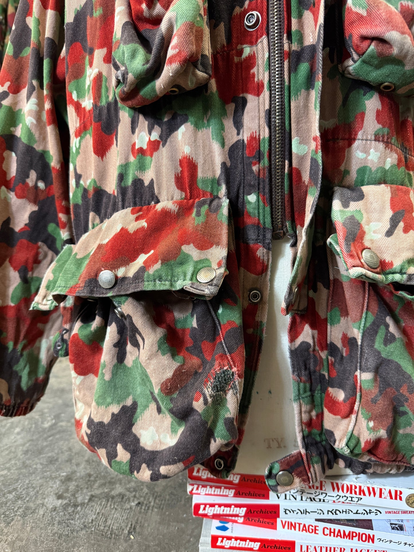 Vintage Swiss Army Camo Jacket M70 “M/L”