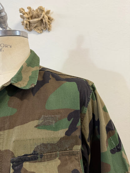 Vintage Woodland Jacket Us Army “M”