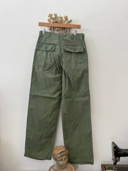 Vintage Og 107 Us Army Fatigue Pants “W29”