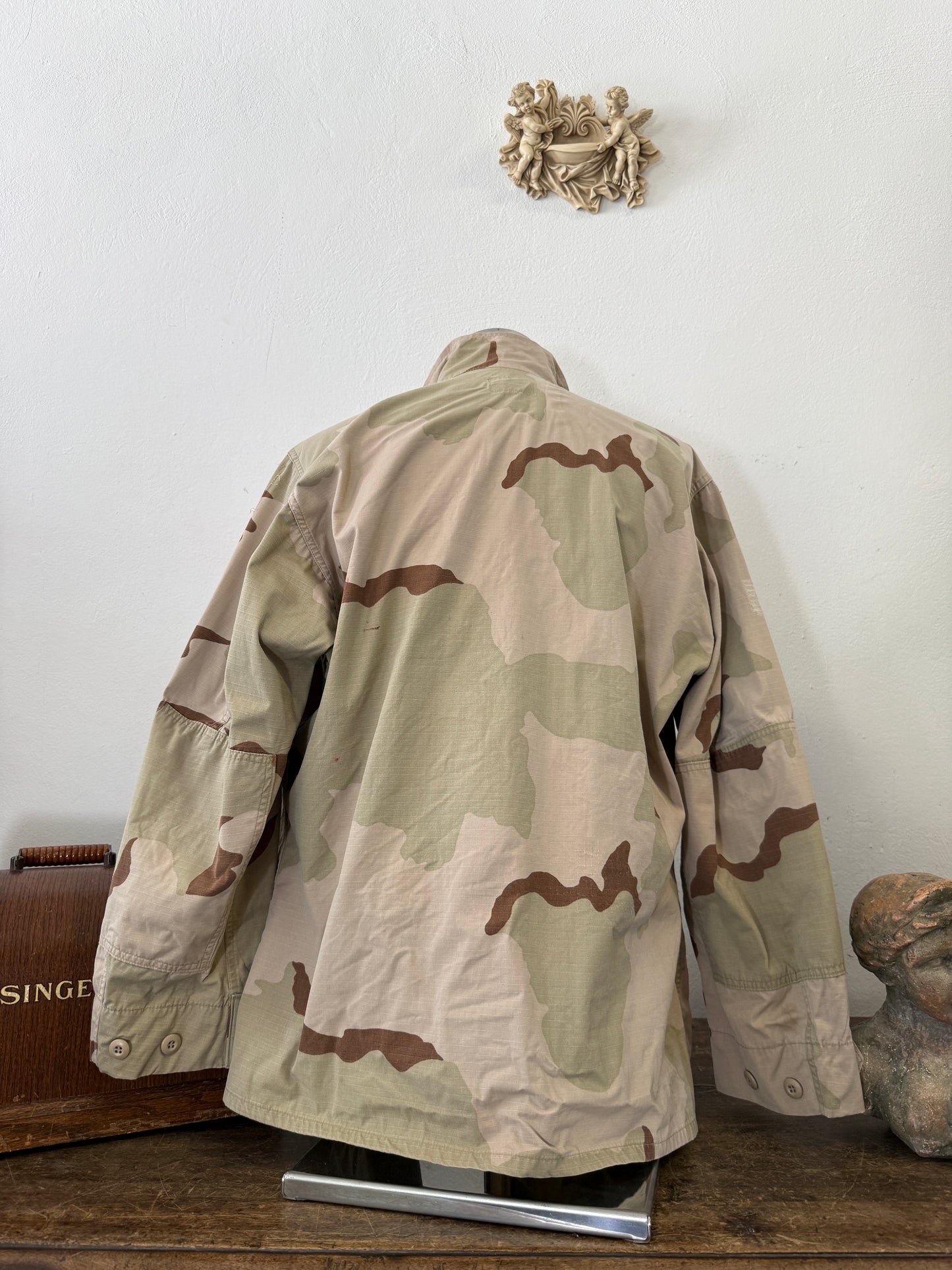 Vintage BDU Camo Jacket Ripstop US Army – XL
