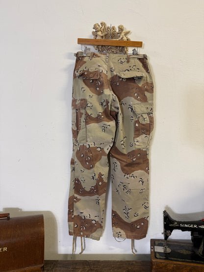Vintage Desert Chocolate Cargo Pants Us Army “W29”