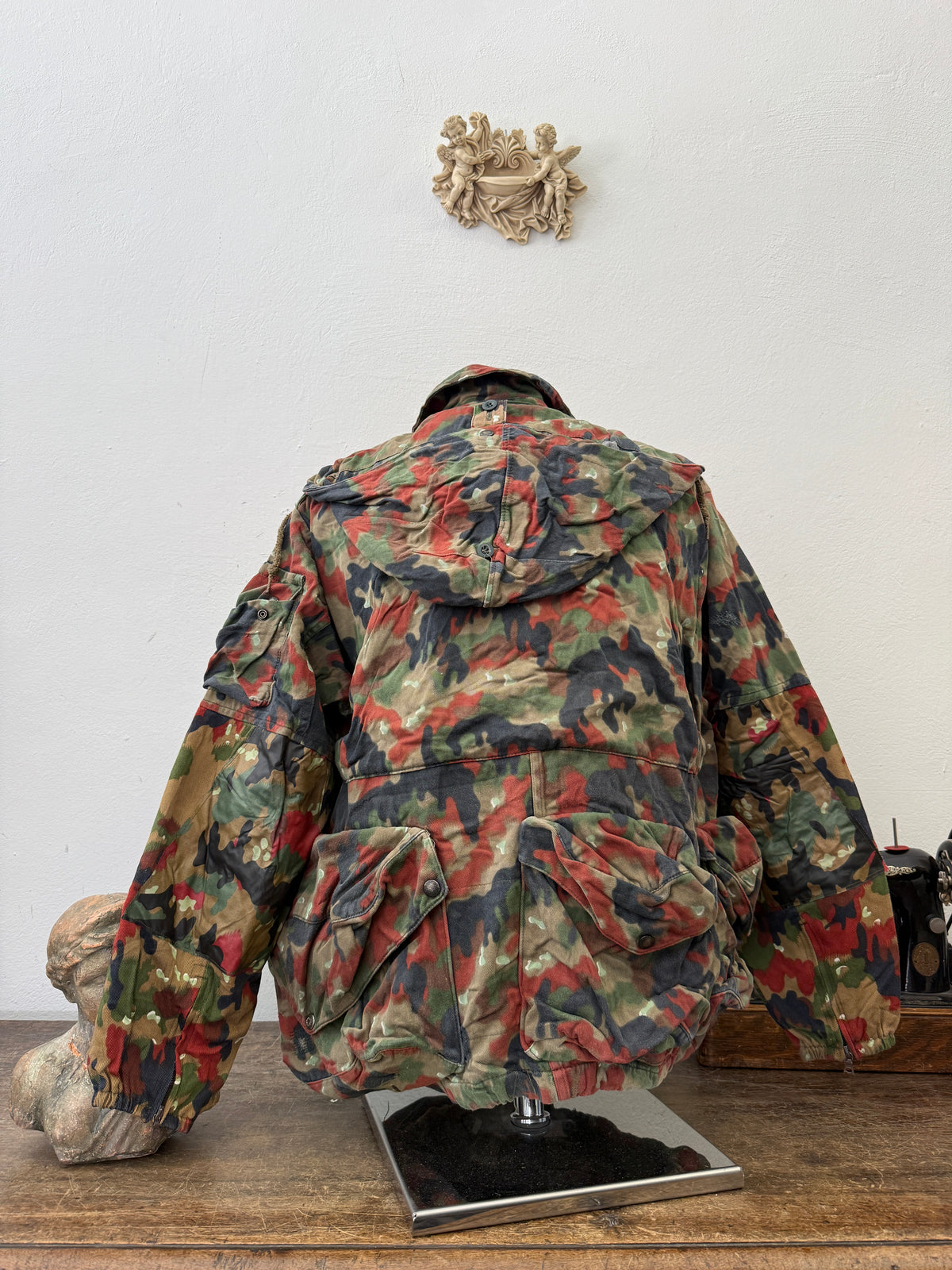 Vintage Swiss Army Camo Jacket M70 “L/XL”