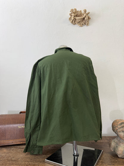 Vintage 80’s Woman Swedish Army Shirt - XL