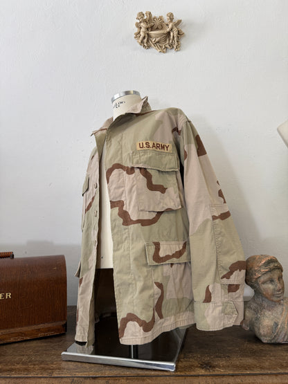 Vintage BDU Camo Jacket Ripstop US Army – XL