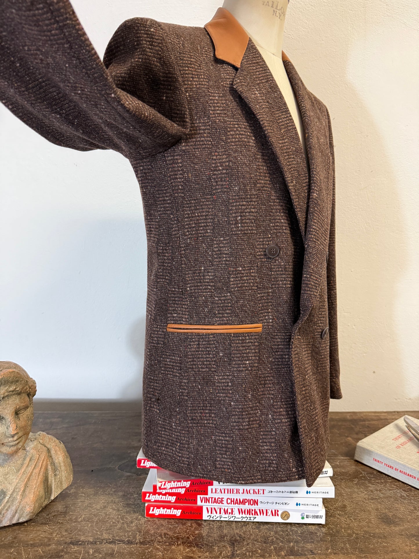 Vintage Wool Double Breasted Jacket  “M”